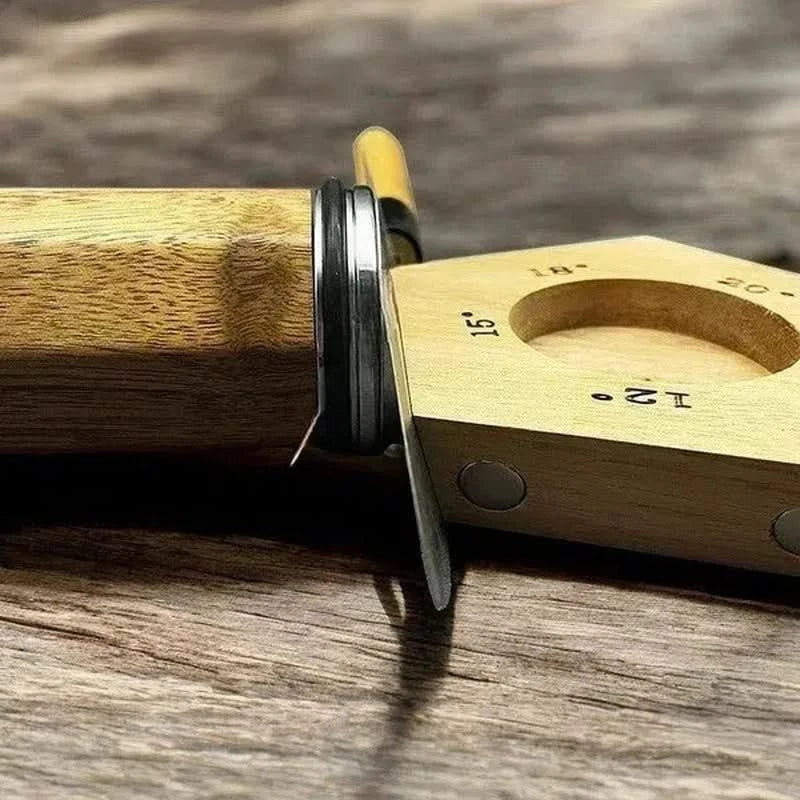 Rolmessenslijper – verstelbare hoek met diamantstenen