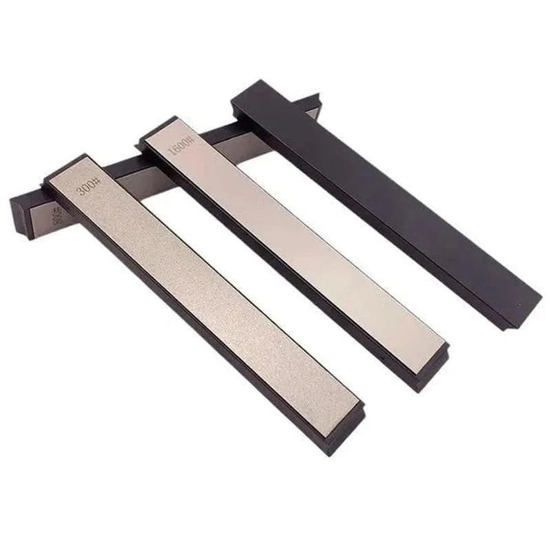 Set van 4 diamantslijpstenen voor keukenmessen 300# 800# 1600# 2500#